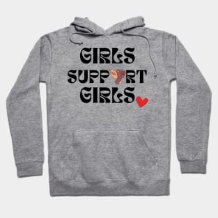 Girls Support Girls - International Woman's day Hoodie